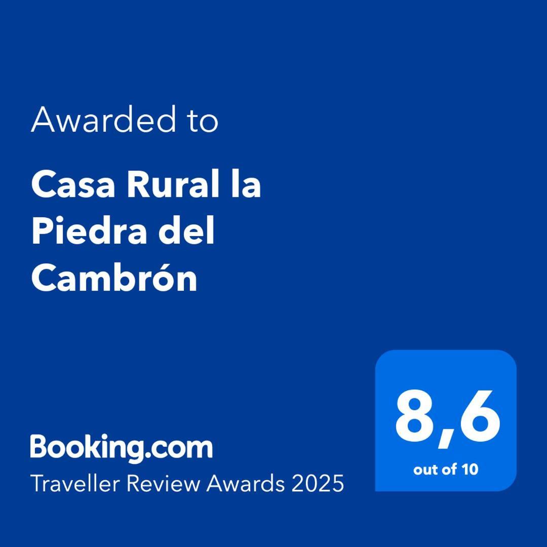 Casa Rural La Piedra Del Cambron Villaverde De Guadalimar Ngoại thất bức ảnh